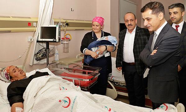 Diyarbakırda 2020nin 3 bebeği de erkek doğdu