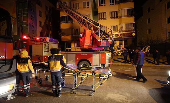 Ankarada apartmanda yangın: 4 ölü