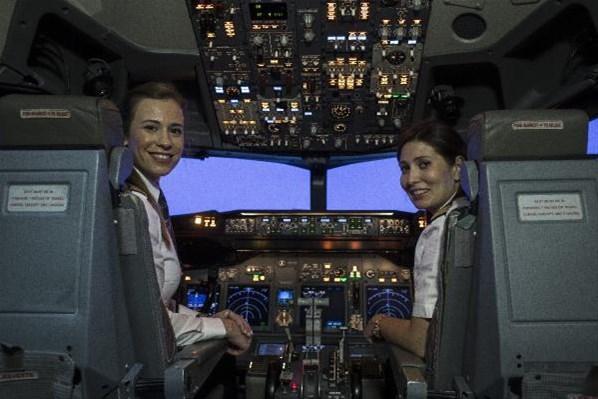 THY, kadın pilot sayısında tarihi rekor kırdı