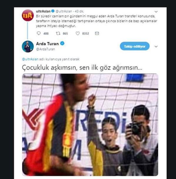 ultrAslandan Arda Turan transferi açıklaması