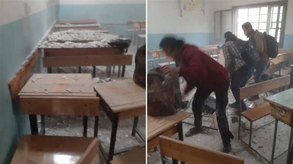 Terör örgütü Afrinde okul ve camiye füzeyle saldırdı