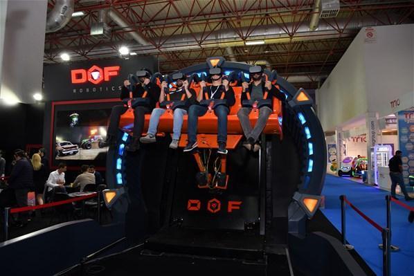 Eğlenceli makineler, ATRAX 2020 Fuarında sergileniyor