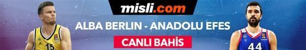 Alba Berlin - Anadolu Efes maçında Canlı Bahis heyecanı Misli.comda