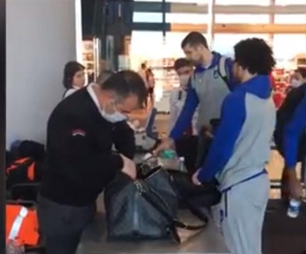 Ergin Atamandan İsraile  giden uçağa giriş sırasında yapılan aramaya tepki