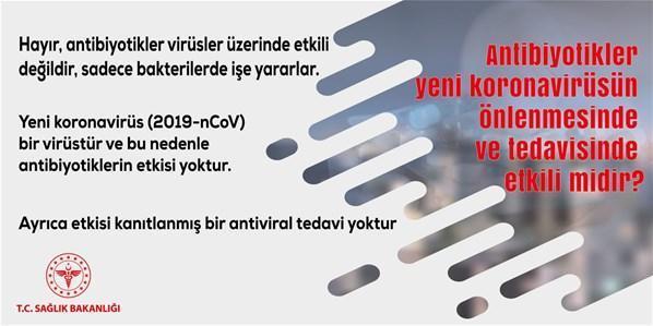 Yeni Corona virüsünün tedavisi var mı Antibiyotikler Yeni Corona virüsünü tedavi edebilir mi Yeni Corona virüsü tanısı nasıl konur