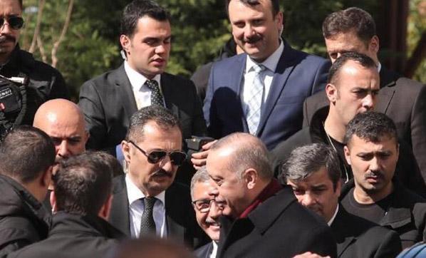 Cumhurbaşkanı Erdoğanın cuma namazı sırasında termal kameralı önlem