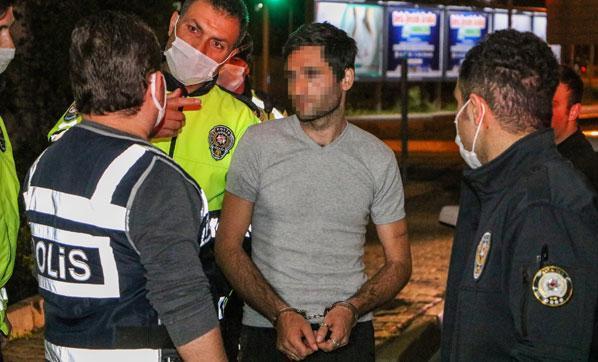 Polisin dur ihtarına uymayan sürücü, iki lastiği olmayan araçla 15 kilometre kaçtı