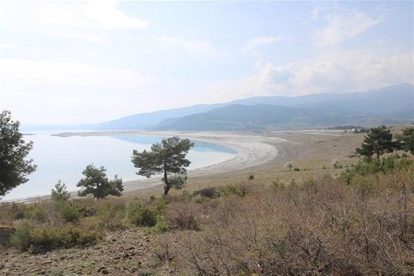 Görüntü büyük tepki çekmişti İşte Salda Gölünde son durum