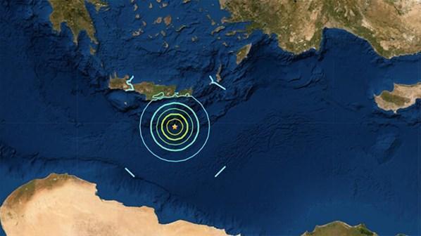 Akdenizde şiddetli deprem