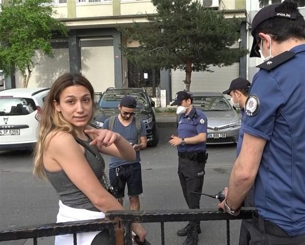 Sokağa çıkma yasağında ceza kesilen kadından gazeteciye şoke eden sözler