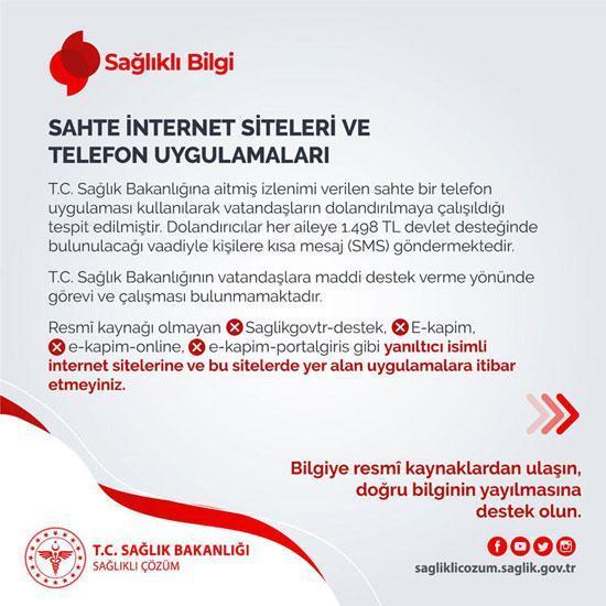 Sağlık Bakanlığı tek tek isimlerini açıklayarak uyardı