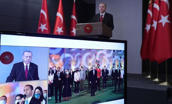 Cumhurbaşkanı Erdoğan Fetih Kupası Töreninde konuştu