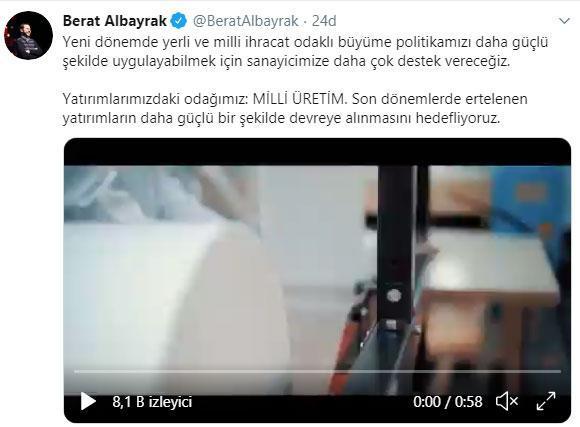 Bakan Albayrak: Yeni dönemde sanayicimize daha çok destek vereceğiz