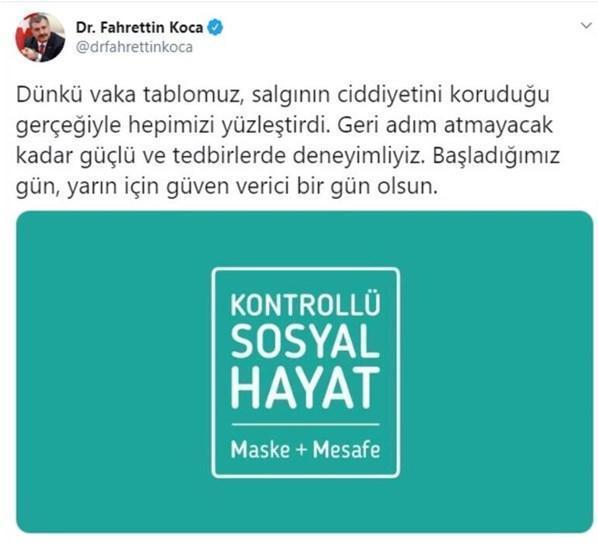 Bakan Koca bu sözlerle uyardı Ciddiyetini koruyor...