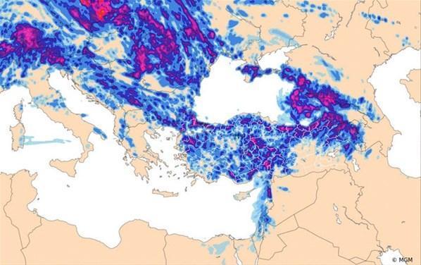 Meteoroloji uyarmıştı Sağanak etkili oluyor...