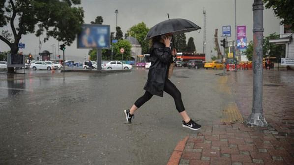 Meteoroloji uyarmıştı Sağanak etkili oluyor...