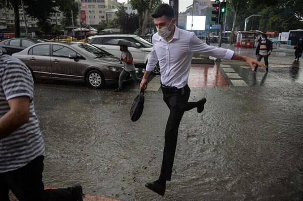 Meteoroloji uyarmıştı Sağanak etkili oluyor...