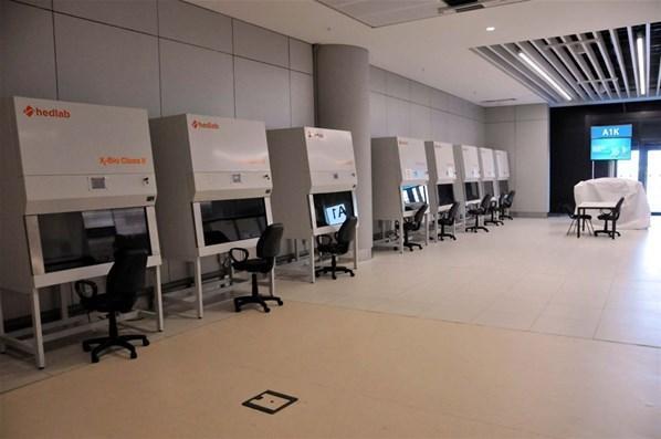 İstanbul Havalimanında Covid test merkezi açıldı