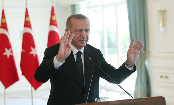 Cumhurbaşkanı Erdoğan: Yeni dönemin parlayacak yıldızı olarak Türkiye  gösteriliyor