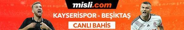 Kayserispor - Beşiktaş maçı Tek Maç ve Canlı Bahis seçenekleriyle Misli.com’da
