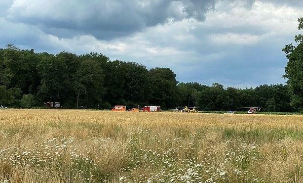 Almanyada iki planörün birbiriyle çarpışması sonucu pilotlar öldü