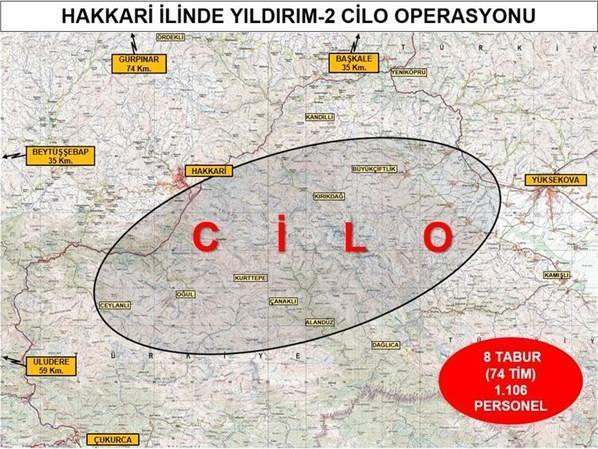 Yıldırım- 2 cilo operasyonu başlatıldı