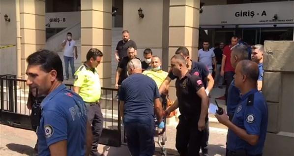 Adliyede silah sesleri 3ü çocuk çok sayıda yaralı