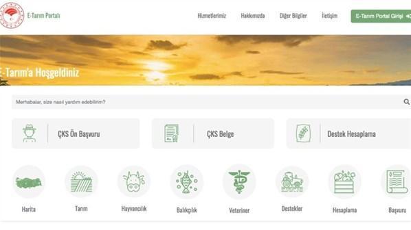 Bakan Pakdemirli duyurdu e-Tarım Portalı kullanıma açıldı
