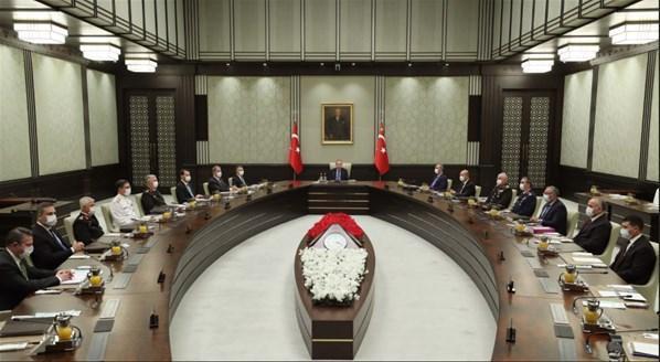 Milli Güvenlik Kurulu Cumhurbaşkanı Erdoğan başkanlığında toplandı