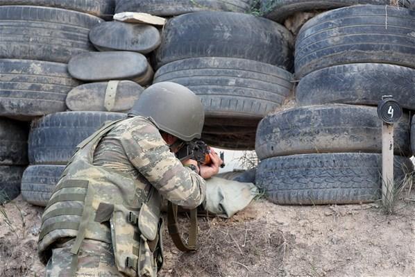 Gözler bölgede İşte Azerbaycan Ordusuna ait mevziler