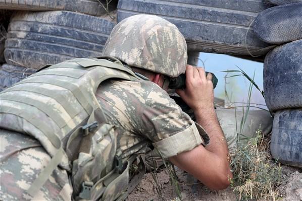Gözler bölgede İşte Azerbaycan Ordusuna ait mevziler