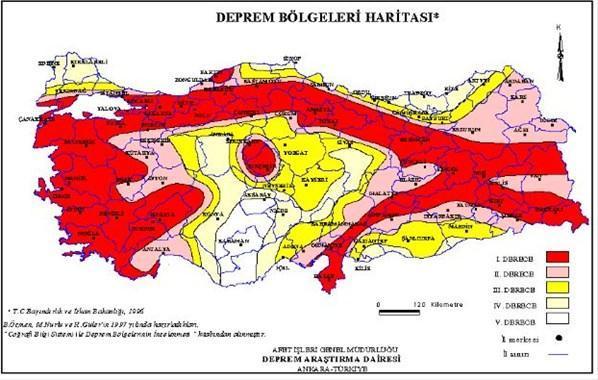 Fay hattı haritası Fay hattı sorgulama nasıl yapılır Deprem risk haritası ve Türkiyedeki fay hatları