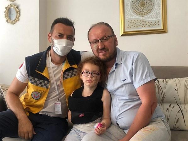 Otobüs kazasında hafızalara kazınan karenin iki kahramanı tekrar bir araya geldi