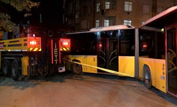 Sultangazide İETT otobüsü ortadan ayrıldı: Facianın eşiğinden dönüldü