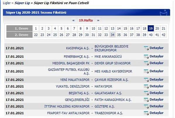 Süper Lig maçları ne zaman Derbiler ne zaman Süper Lig 2020-2021 sezonu takvimi