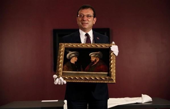 Fatih Sultan Mehmetin portresi 6 Ekimde sergilenecek