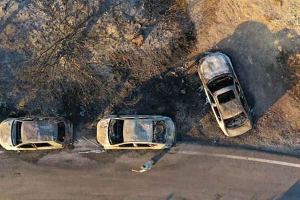 İzmirde 44 aracın hasar gördüğü orman yangınının nedeni belli oldu