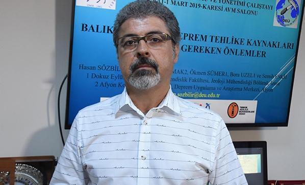 Prof. Sözbilirden Balıkesirde 7.2lik deprem uyarısı