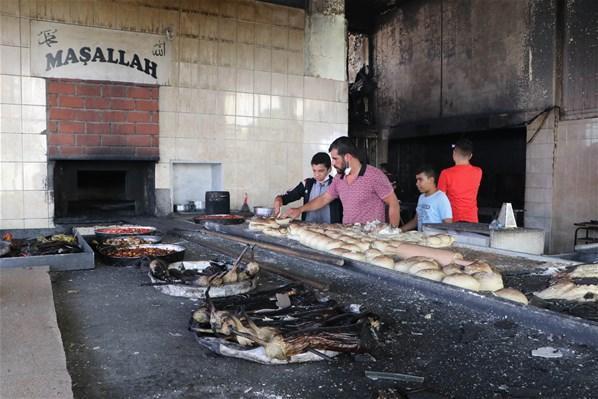 Fırında çıkan yangını söndürme çalışması sırasında patlama Çok sayıda yaralı