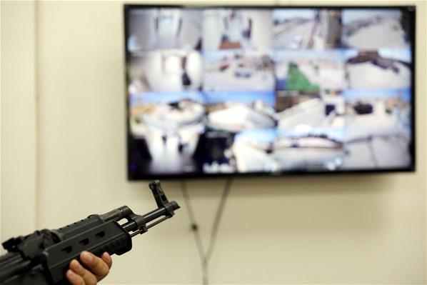 Tel Abyad, 24 saat güvenlik kameraları ile izleniyor