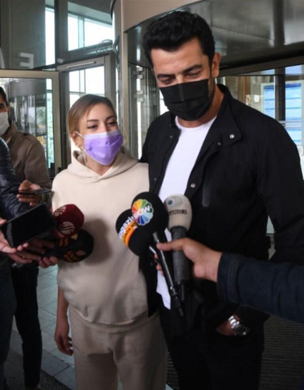 Anne olan Sinem Kobal hastaneden çıktı