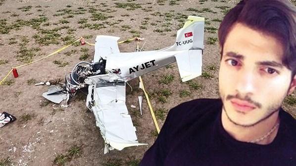 Büyükçekmecede düşen eğitim uçağında yaralanan pilot hayatını kaybetti