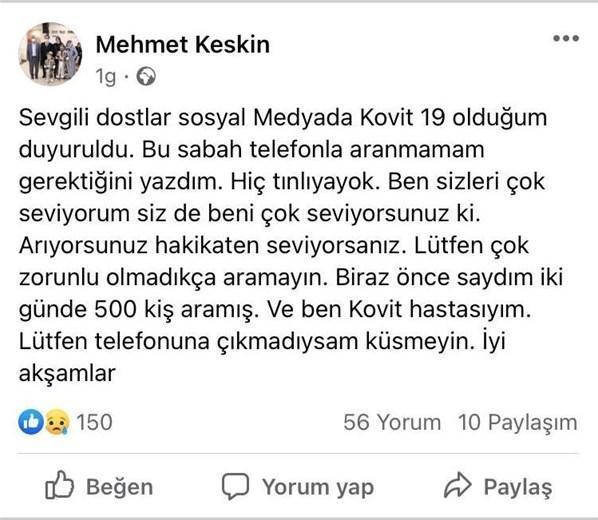 Belediye Başkanı Keskin böyle isyan etti Tınlayan yok