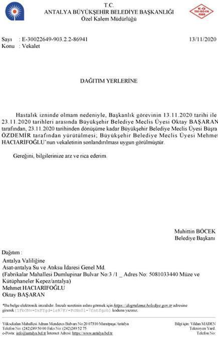 Antalya Büyükşehir Belediyesinde yetki krizi çıktı Ortalık karıştı, Başkanın oğlu taraf oldu...