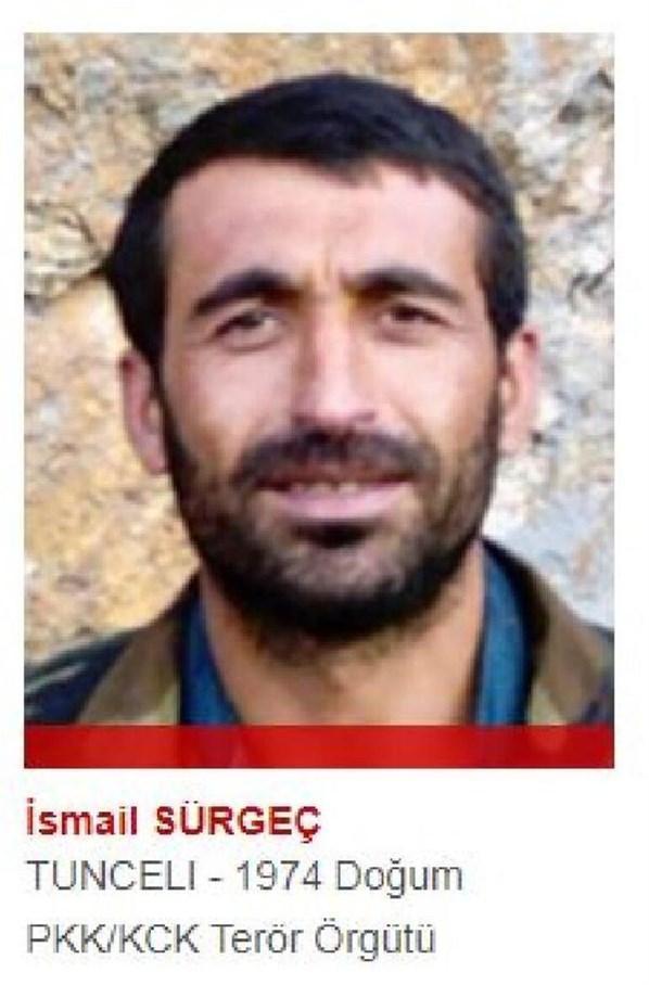 PKKnın Türkiyedeki 1 numarası İsmail Sürgeç öldürüldü