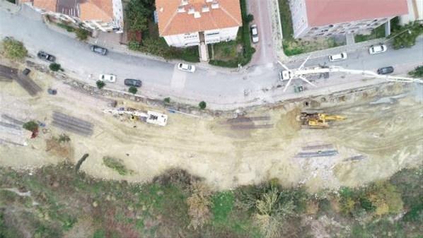 Avcılar’daki yer kaymasına 736 fore kazıklı önlem Bilim insanları hazırladı...