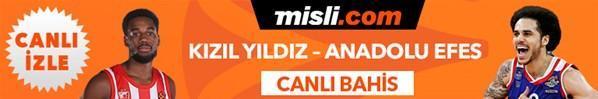 Kızılyıldız - Anadolu Efes maçı Tek Maç ve Canlı Bahis seçenekleriyle Misli.com’da