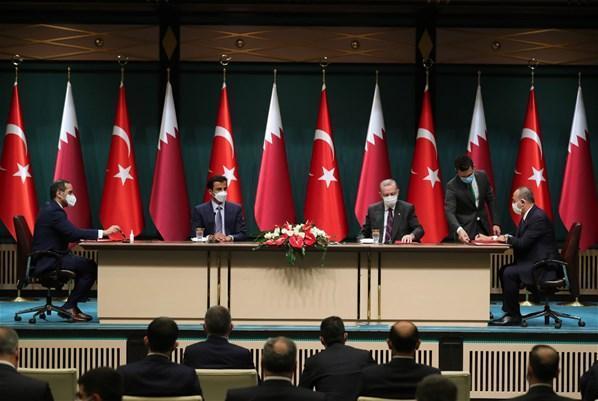 Türkiye ve Katardan önemli anlaşma İmzalar atıldı...