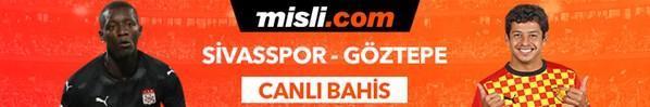 Sivasspor - Göztepe maçı Tek Maç ve Canlı Bahis seçenekleriyle Misli.com’da