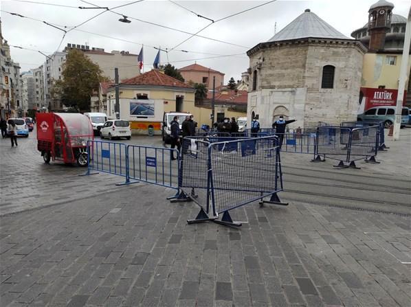 İstiklal Caddesinde 7 bin kişi sınırlaması Bugün başladı...